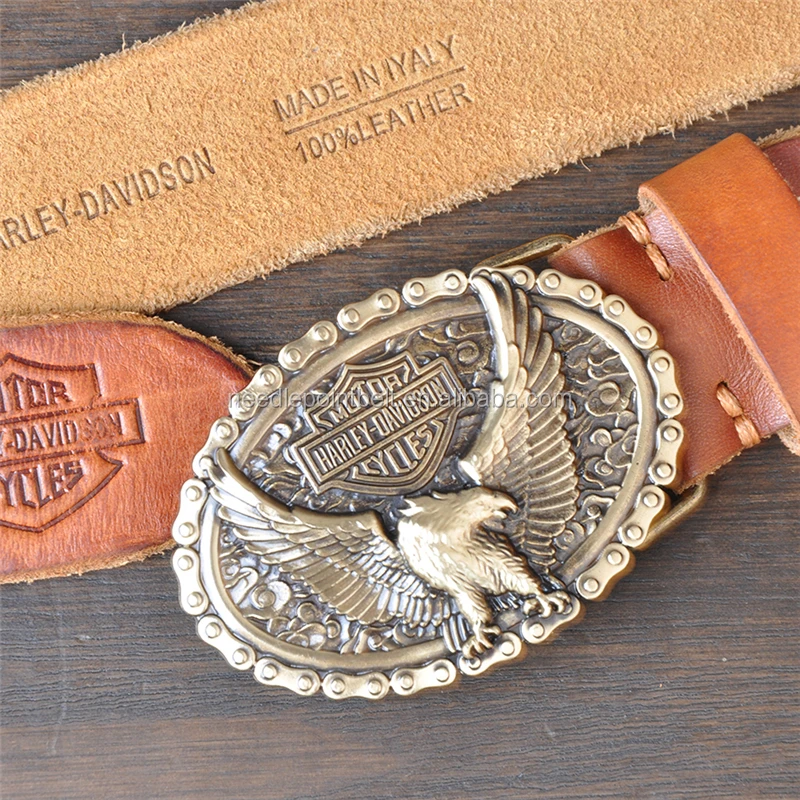 Eagle Mens Fashion Leather Belt