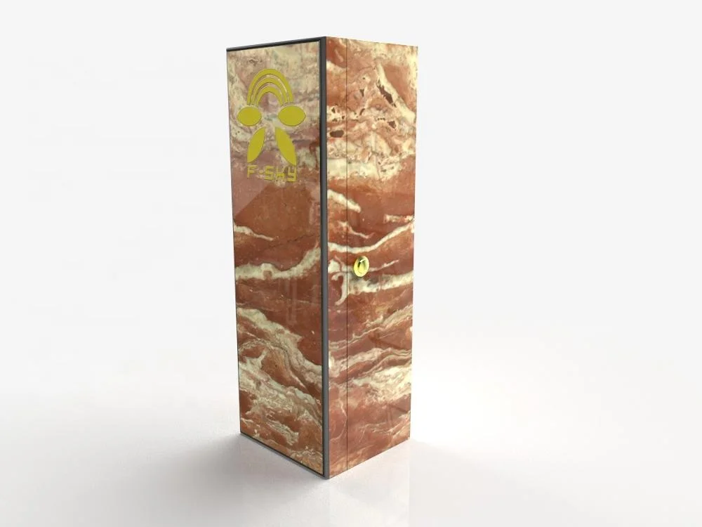 2019 Design Luxury Single Bottle Red Wine Wood Box