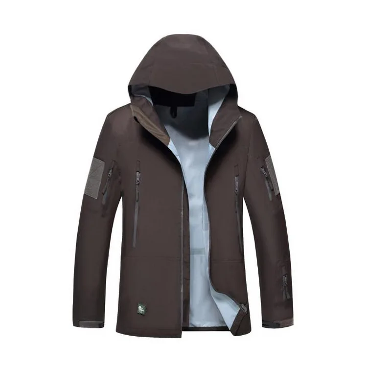 Дождевик, Мужская черная водонепроницаемая куртка хардшелл, мужская куртка для бега и дождя