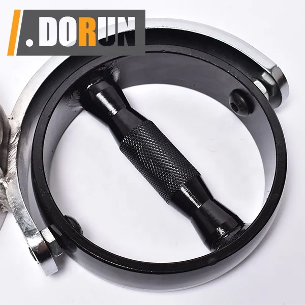 Tricep Press Down Cable Attachment, LAT Pulldown Attachment, Weight Machine Accessories with Rotation Grip