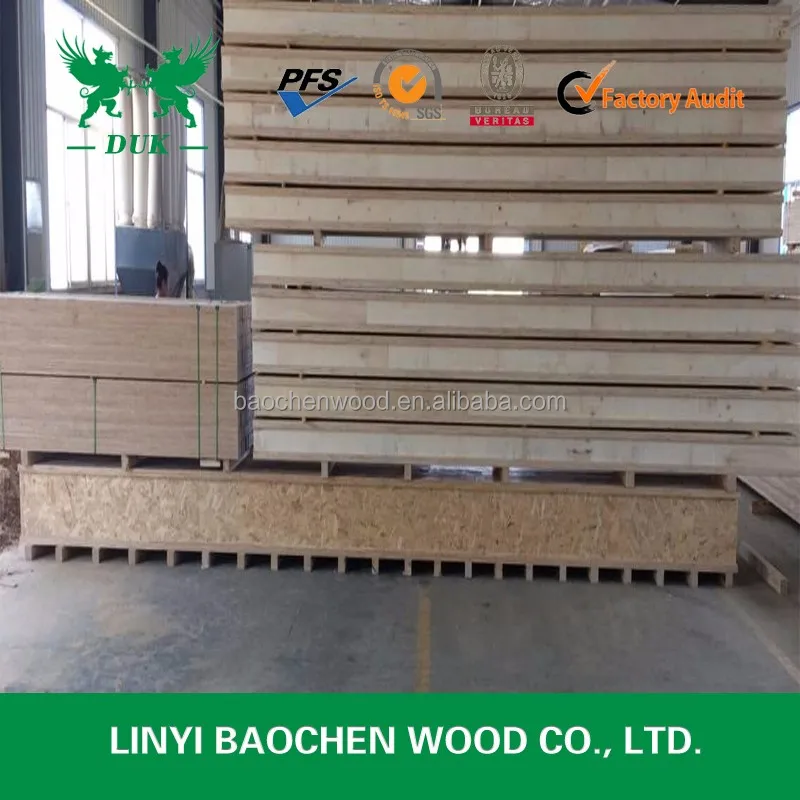 Сосна LVL фланец H405 Деревянный I-луч для строительства дома