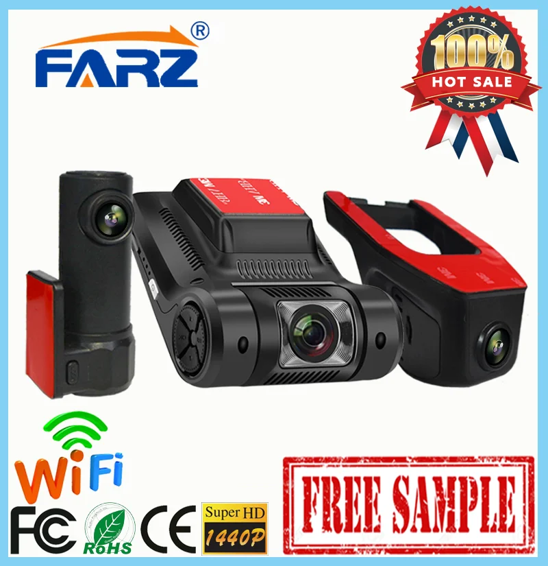 GSM Car Camera Mini Hidden Car Cam With Wifi DVR Black Box FHD 1080P Ntk96650 FC103 For Volvo