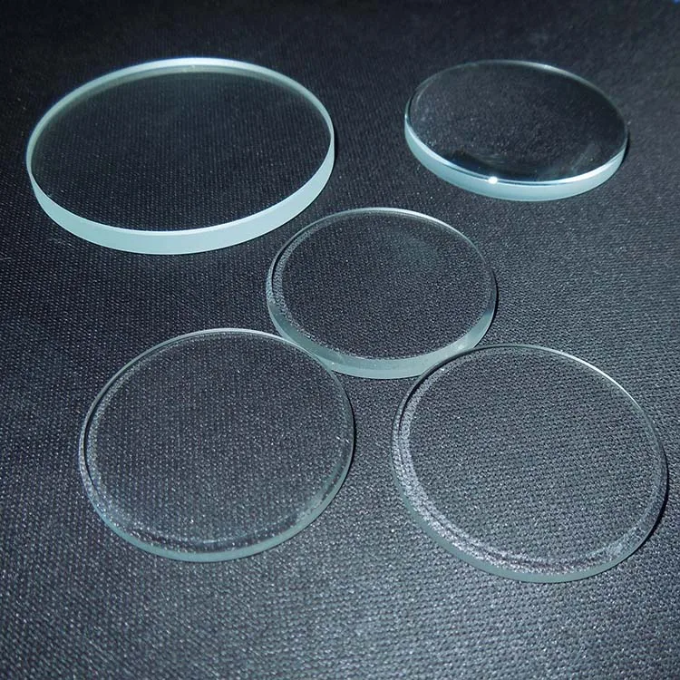 Corning Gorilla glass sheet OEM / ODM round ultra-clear tempered optical glass panel