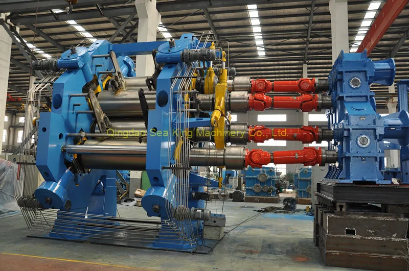 
Complete production line 4 roll rubber calender machine 