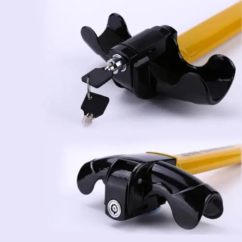 Universal Auto Car Anti-Theft Security Rotary Steering Wheel Lock Serviceable