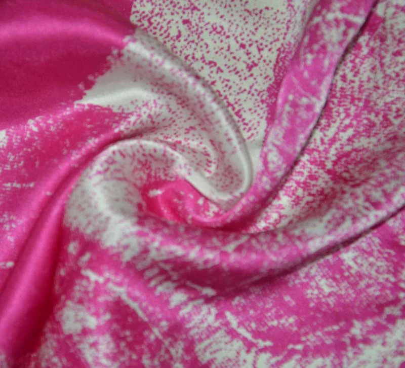 
Высококачественная фабричная 100% чистая натуральная атласная итальянская шелковая ткань с индивидуальным принтом 