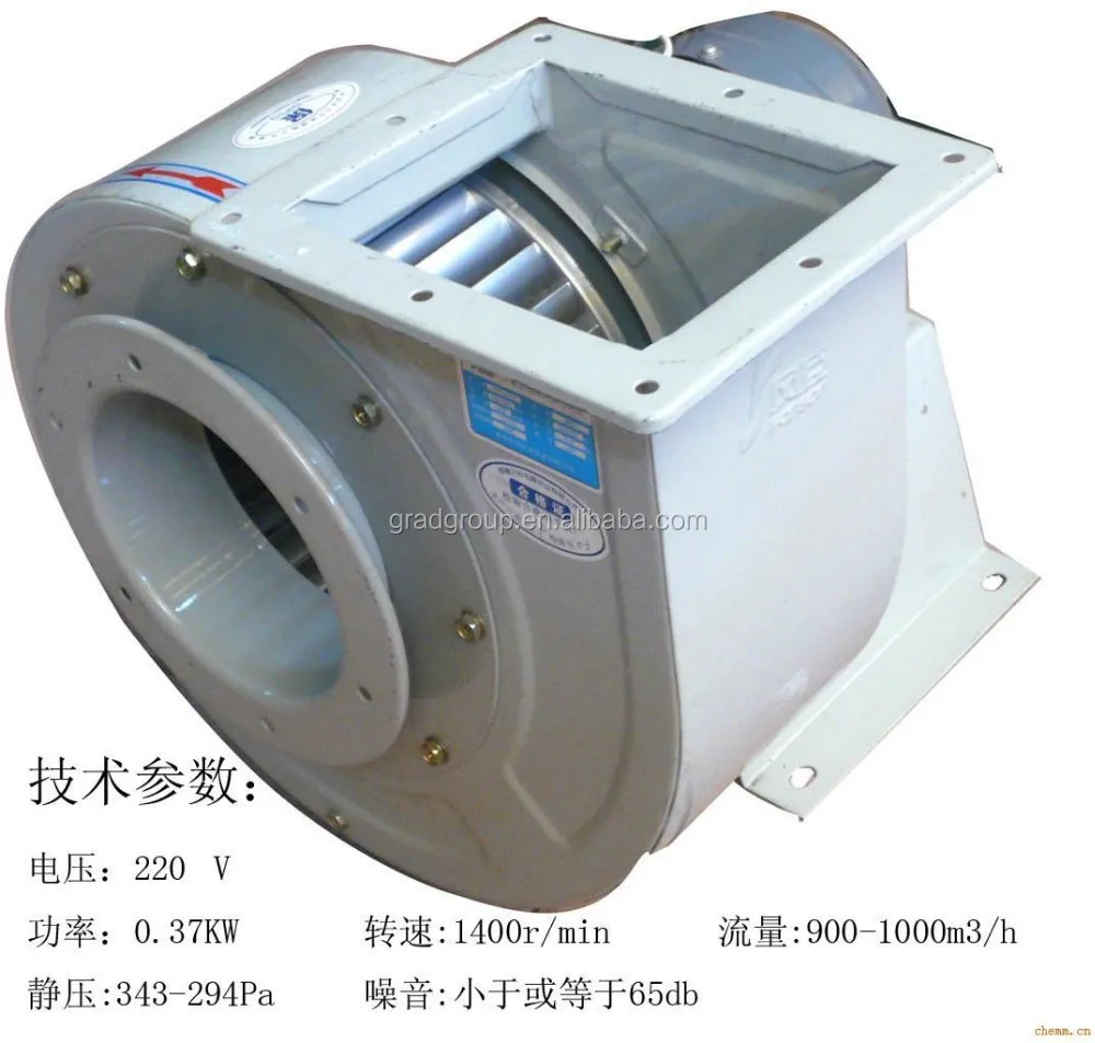 factory supply good quality 220v/380v/460v  industrial fan blower whole sale ventilation system centrifugal fan industrial