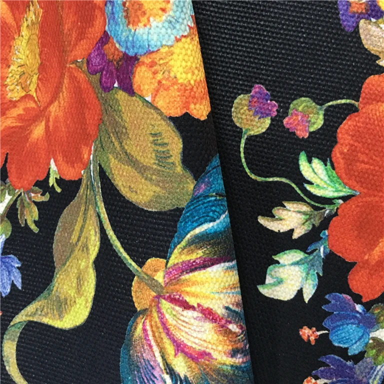 
Customized High Quality digital printing service printed canvas fabric 