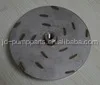 Stainless steel pump impellers with laser welding