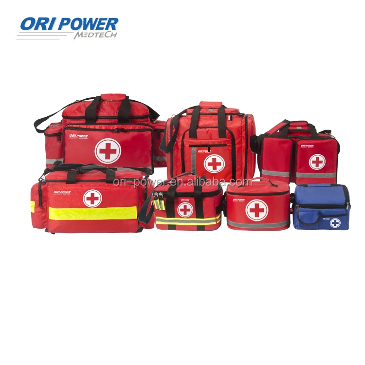 Oripower Customized High Quality Hospital emergency Clinic & Rescue Kit Ambulance Backpack Emergency Medical Kits Ce on sale
