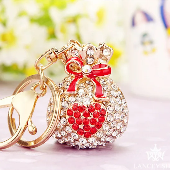Милые брелоки для денег с кристаллами, женские милые аксессуары на сумки, брелоки для автомобильных ключей, игрушечные подарки