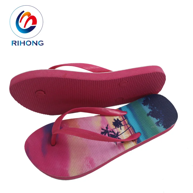 latest design original package custom leather rubber strap flip flop men male women palm slipper
