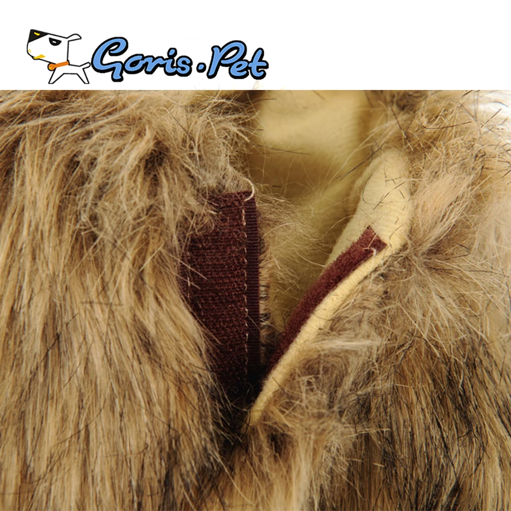 Funny Dog Lion Mane Cat Head Cosume Cosplay Wig