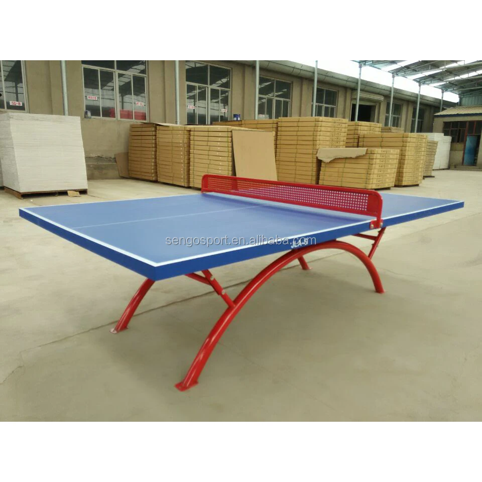 ITTF approved SMC outdoor Single folding movable table Table Tennis Table