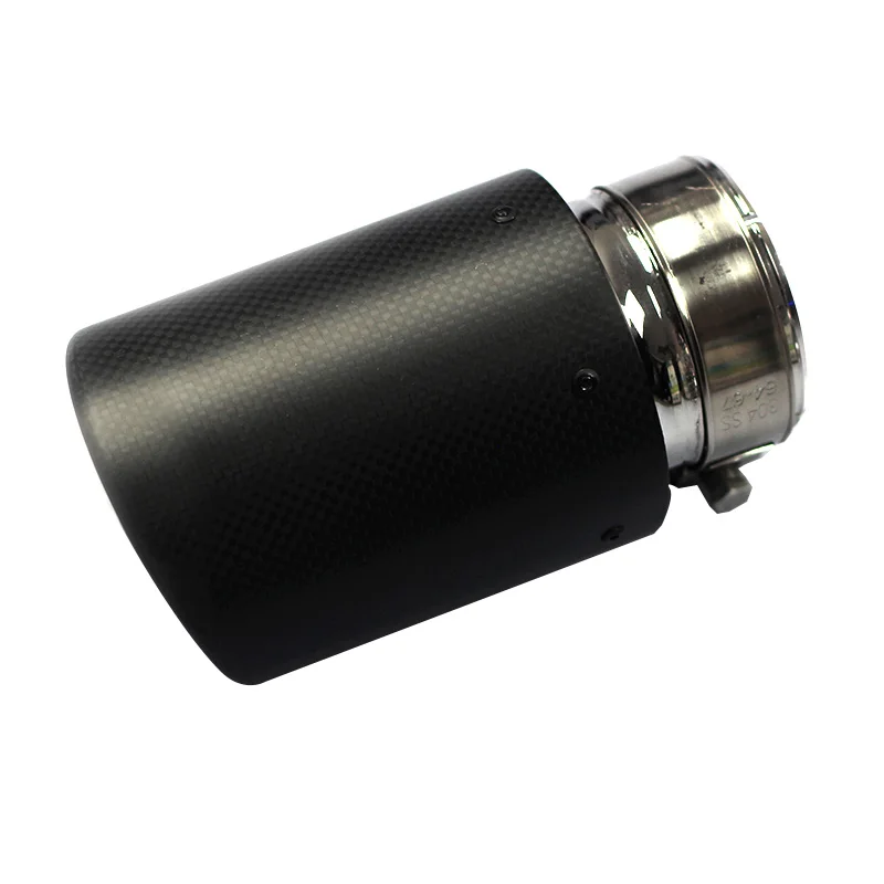 7026 Top Quality Akrapovic Car Carbon Fiber Exhaust End Tips Pipes For Universal Carbon Exhaust Tips