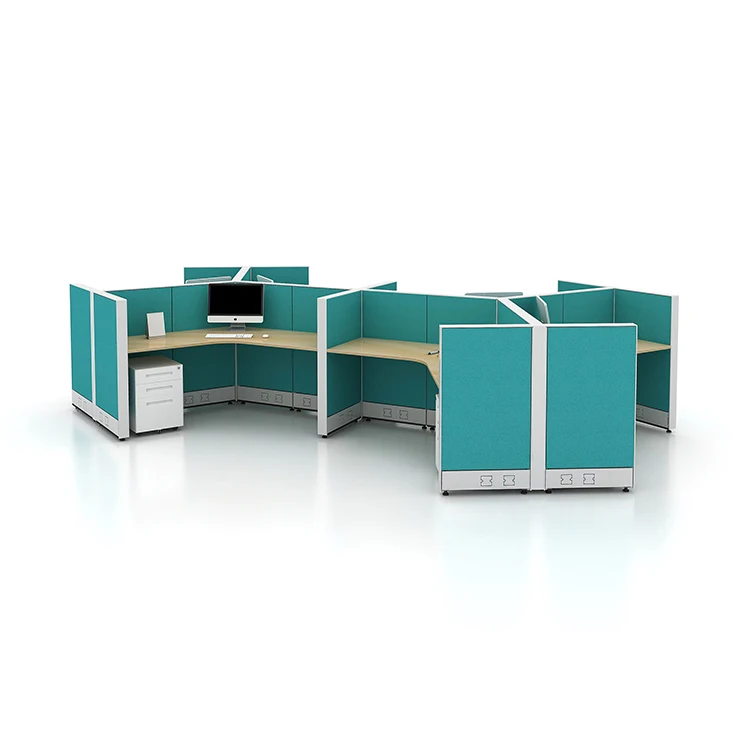 2020 Modern Office Furniture dell laptop precision Call Center Staff 9 Person Office notebook Workstation