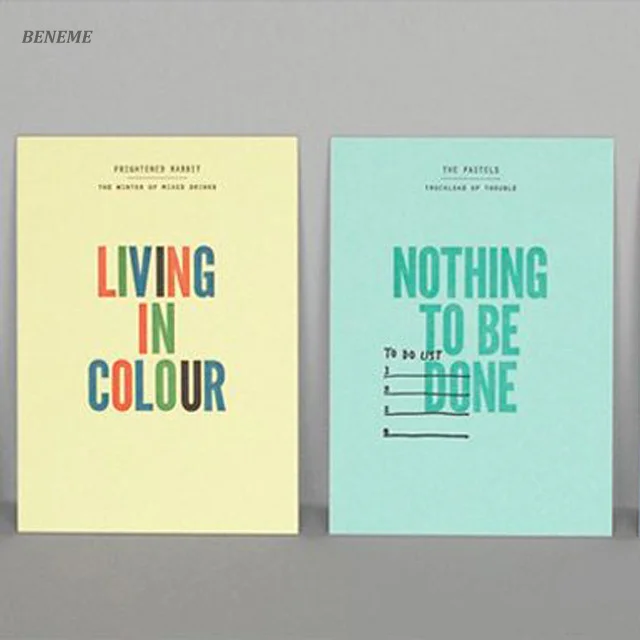 Luxurious Edge Painted Manila Art Paper Letterpress Book Accordion File Folder