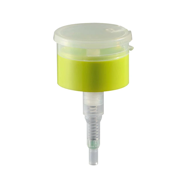 Nail cleansing pump 28/410 plastic pump for bottle customized color nail pump dispenser