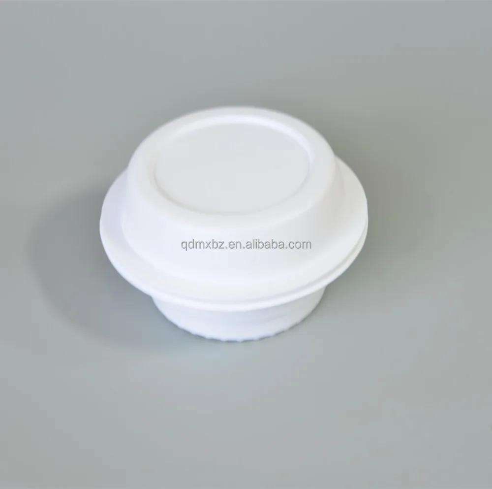 2021 Manufacture Round CPET /PP Disposable Blister Plastic Sushi Tray for Soup Bento Container with  Lid