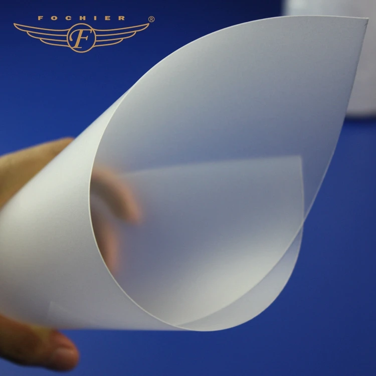 0.3mm thickness laminated ID card inkjet printable clear pvc plastic pvc sheet