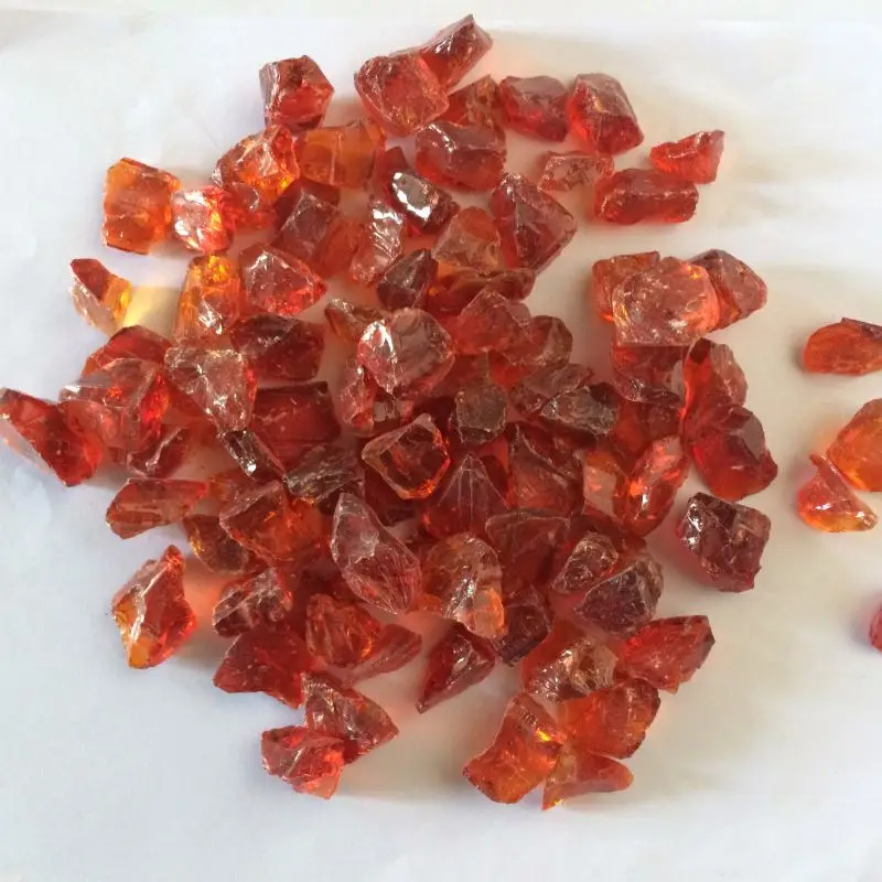 Здание цветные переработанный щебень зеркального