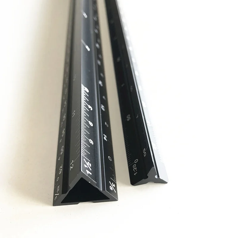 Amazon Лидер продаж продукт премиум-класса Architect двойная треугольная линейка большой + маленький набор