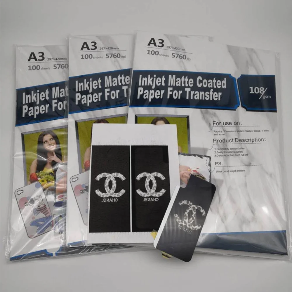 100gsm A4 and A3 sublimation transfer paper for sublimation   printing