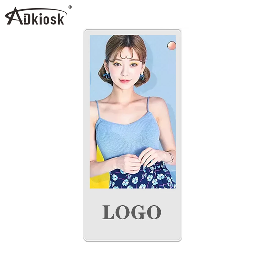 18.5 inch wall mounted lcd display tablet digital display systems advertising player for elevator