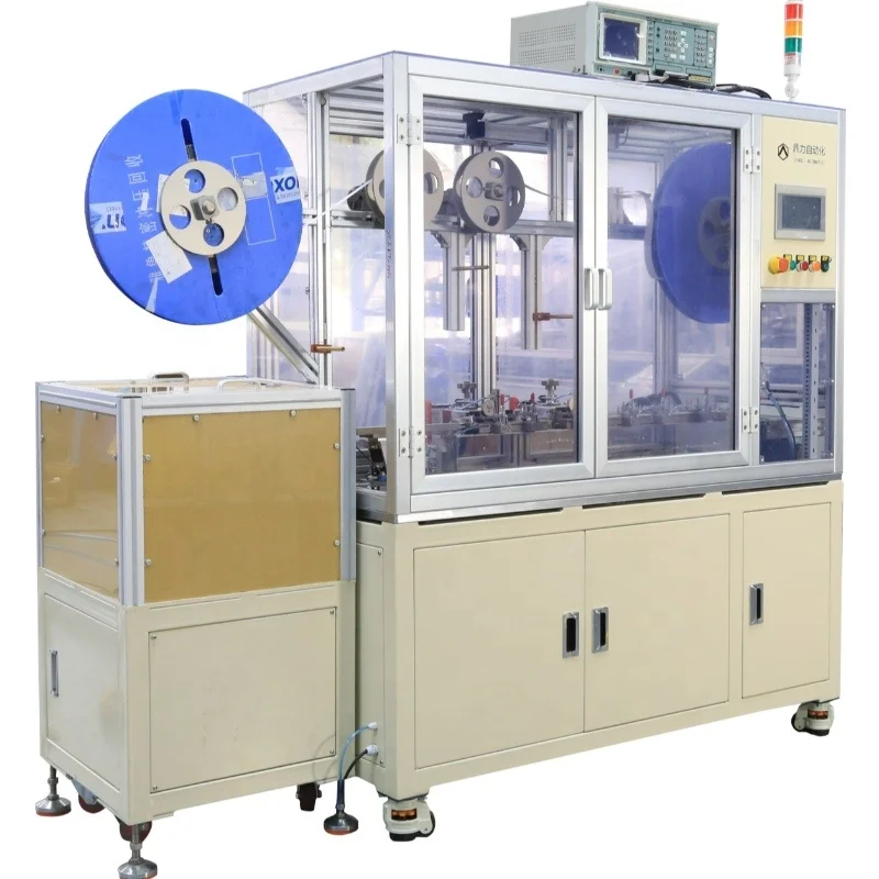 Auto connector cam insert pin machine