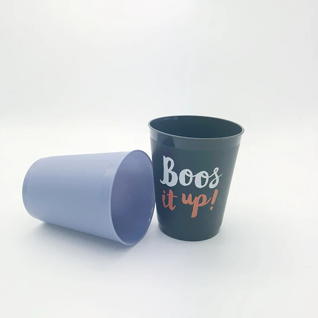 Fashionable Customize Printing Personal Logo And Color Free Sample BPA Free Tube Cup