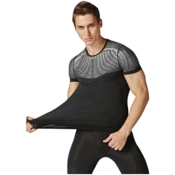 Ptsports wholesale printing cool dry men fitness gym T-shirt active jogging worket shirt