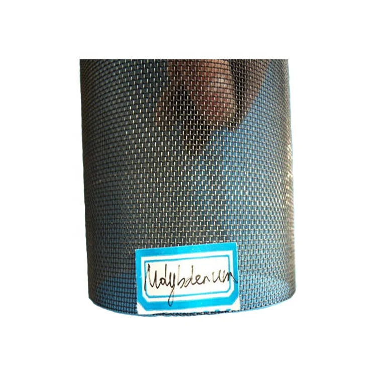 Плоский плетение 75 100 120 150 200 220 мкм, молибденовый сетчатый экран для огнеупорных материалов