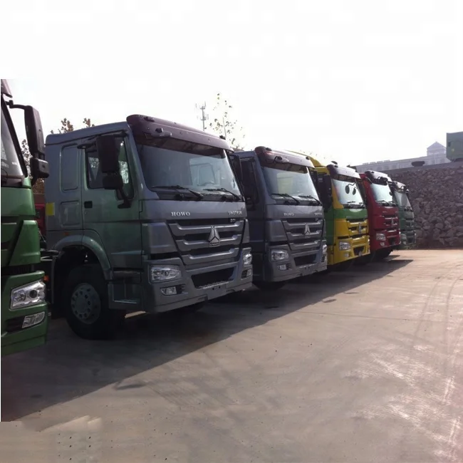 Sinotruk howo truck 6x4 10 wheel 30 ton truck tractor truck and trailer