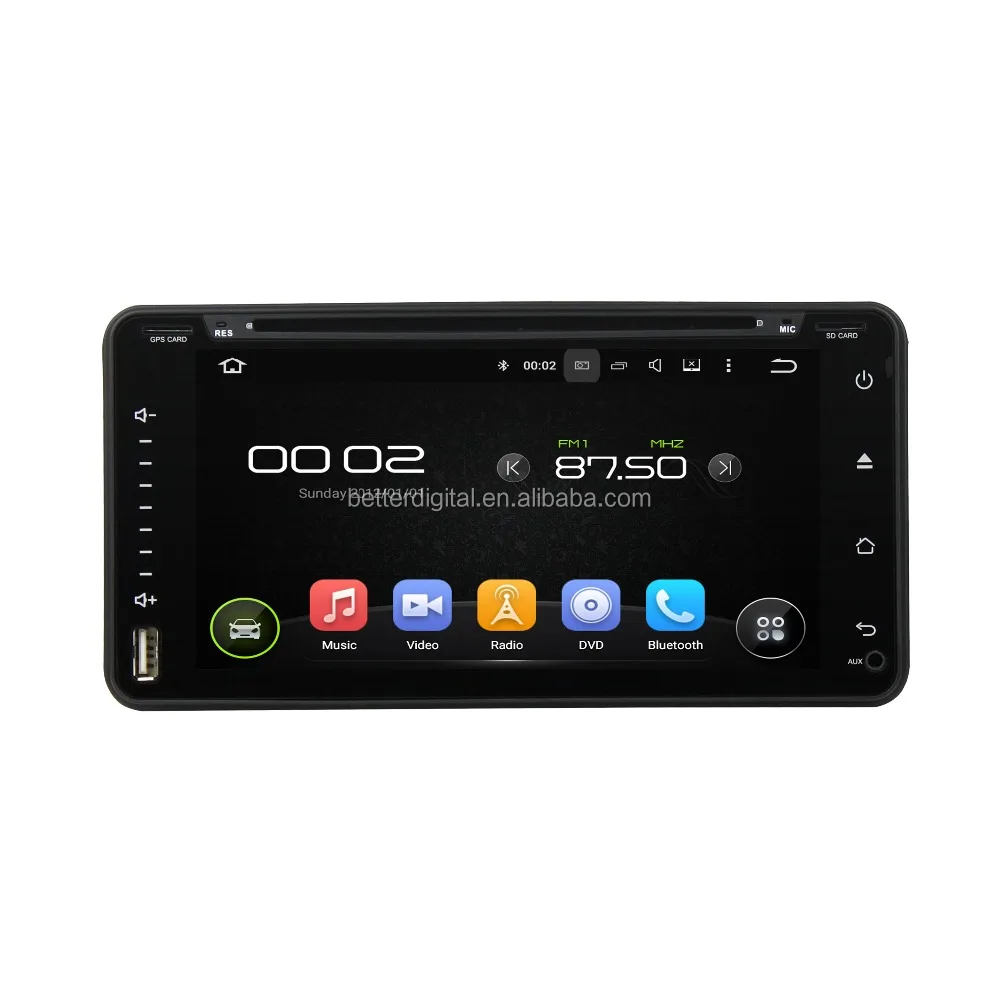 For toyota universal android car dvd 200x100mm