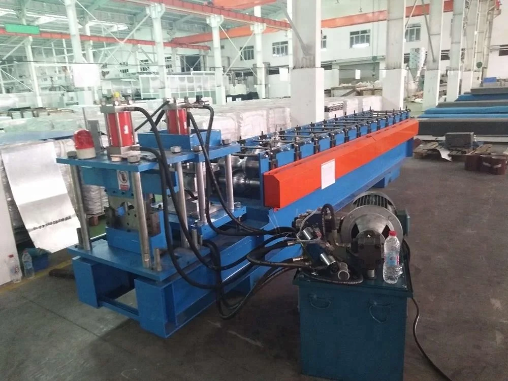 High quality Ridge roof Roll Forming Machine With PLC Control For Sale