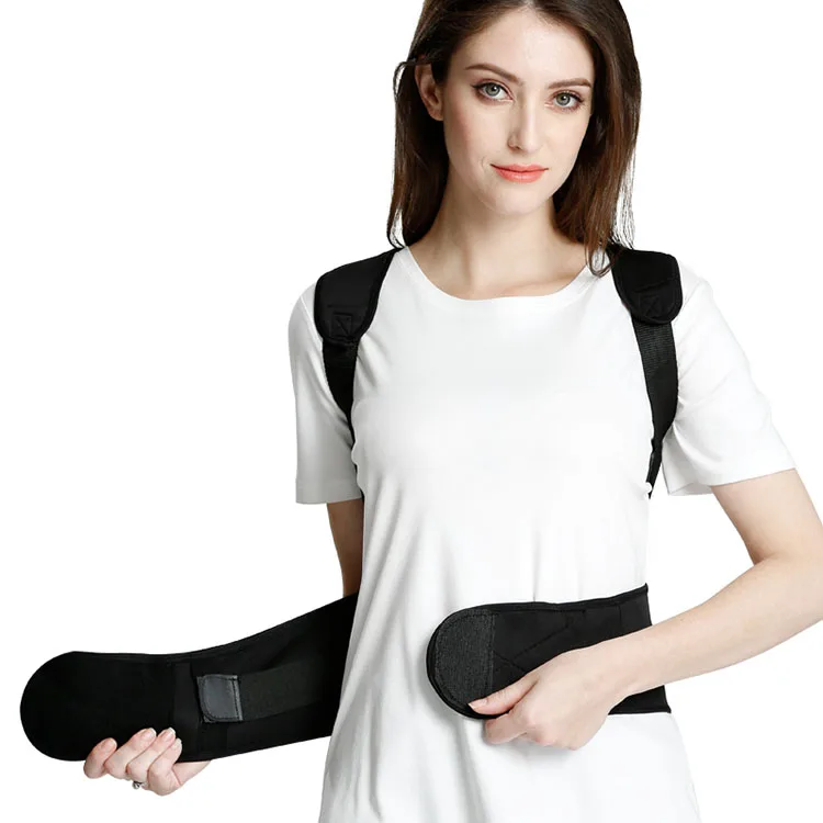 Heating Back Straightening Support Belt Back Brace Lumbar Support Lower Back Brace