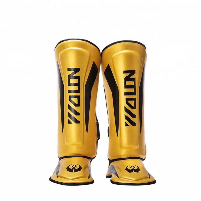 2022 Новый Пользовательский логотип ПУ Muay Thai shinguards специальный голень и подъем ног защита