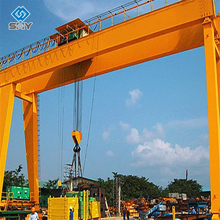 Good Quality High Technique Double Beam Rail Gantry Crane