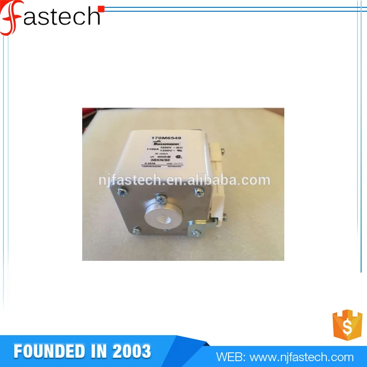 1100A 1000 В 3BKN 80 COOPER BUSSMANN ПРЕДОХРАНИТЕЛЬ 170M6549
