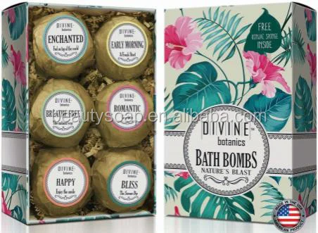Flower Fragrance Bath bomb bath fizzer