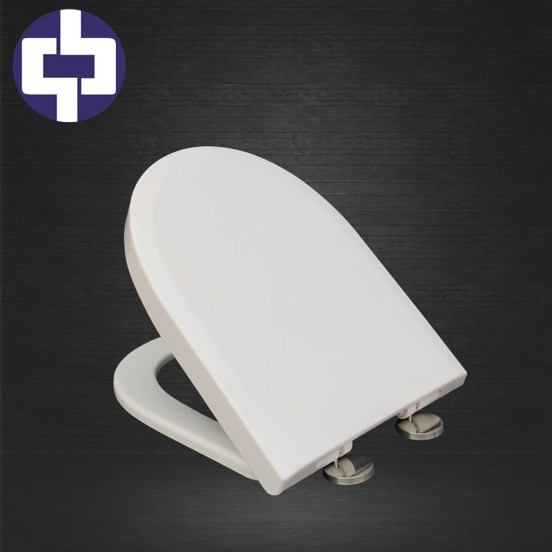 UF /ABS/PP material automatic toilet seat cover Slow-Close Toilet Seats Feature and Closed Front Toilet Seat Type wc cover