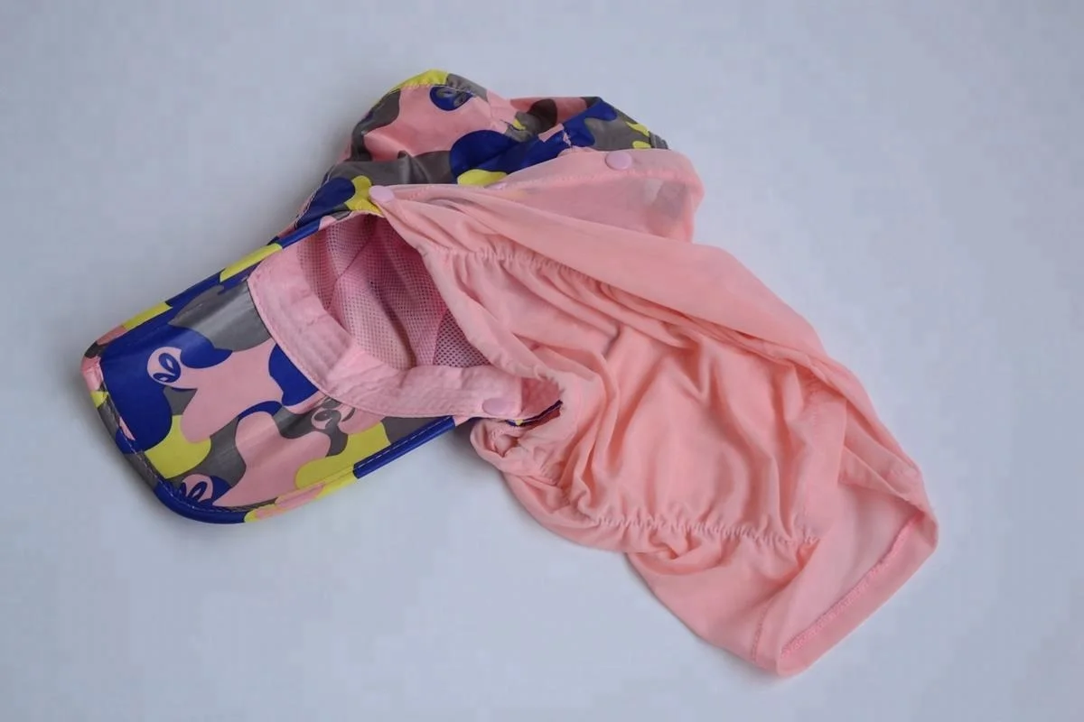 
Custom Anti ultraviolet polyester sports folding / foldable sun baseball cap with face mask neck protection for fishing outdoor 