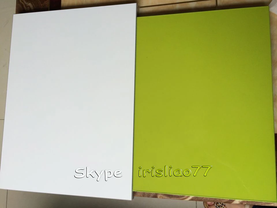 High gloss white mdf board