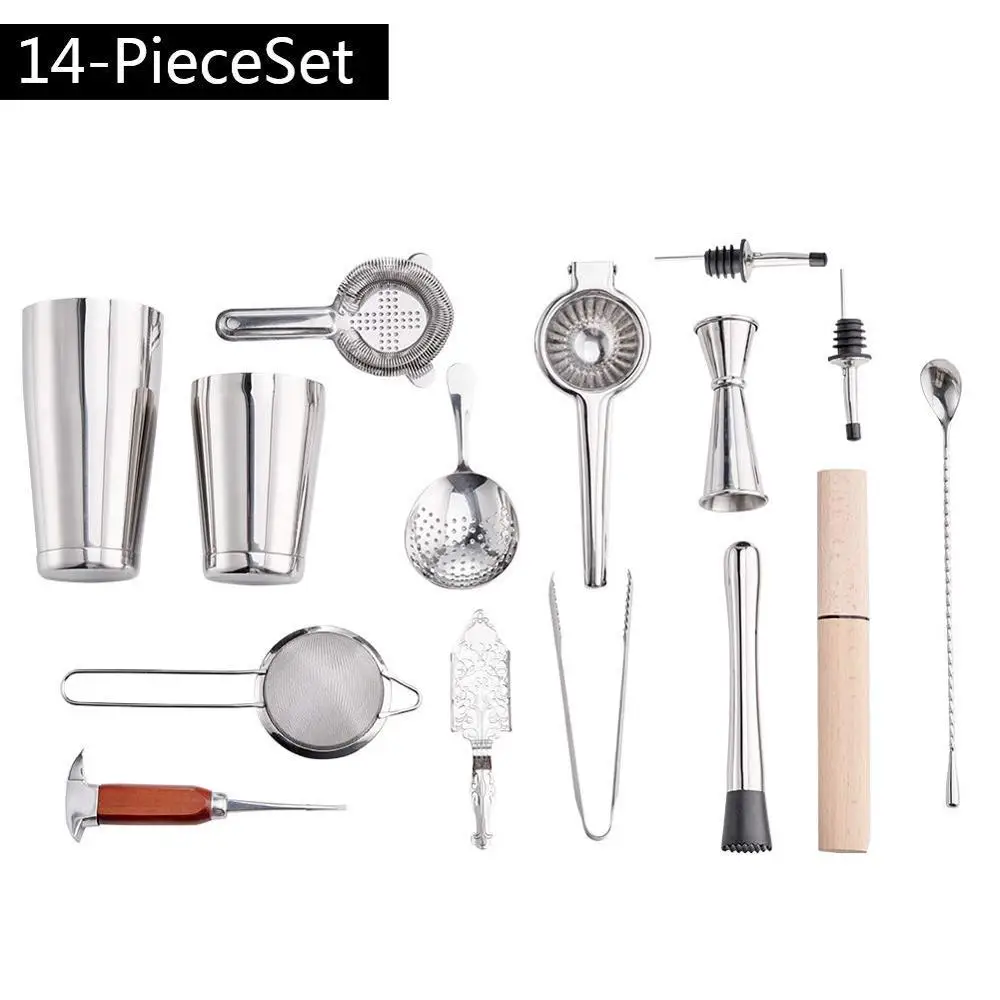14 Piece Bar Tool Set Fully Padded