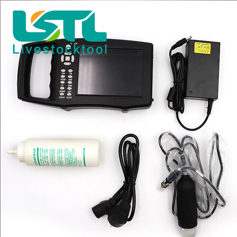 Farm Use Handheld Veterinary Pregnancy Test Scanner Portable Pig Ultrasonic Machine Color Doppler Animal Sow B Ultrasound Tester
