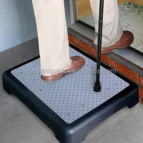 Противоскользящий половинчатый стул для пожилых людей, для использования на улице