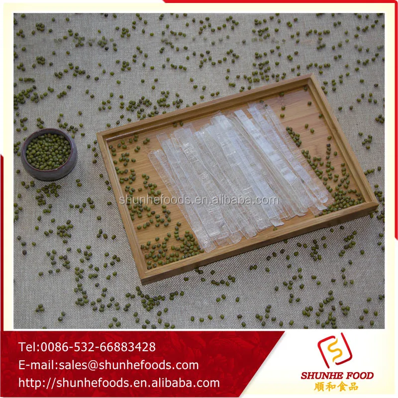 Refined Haccp/Iso Penne Lisce Dried Low Fat Mung Bean Wide Vermicelli