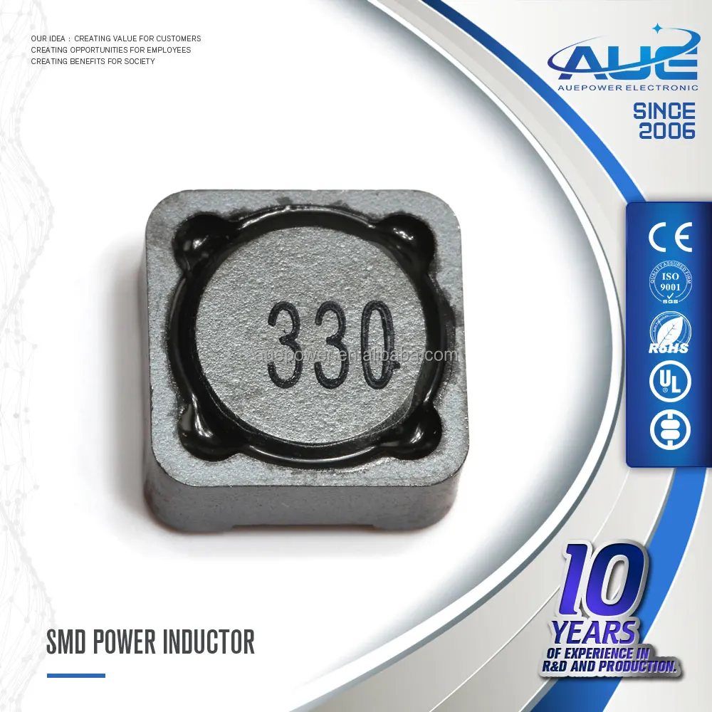 Миниатюрный Экранированный SMD Мощности индуктора 180uH Общего Режима