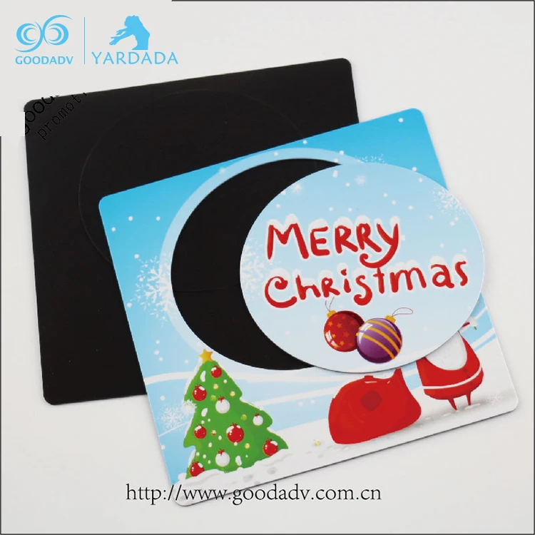 Promotional paper printed magnetic photo frame / fridge magnet with photo frame