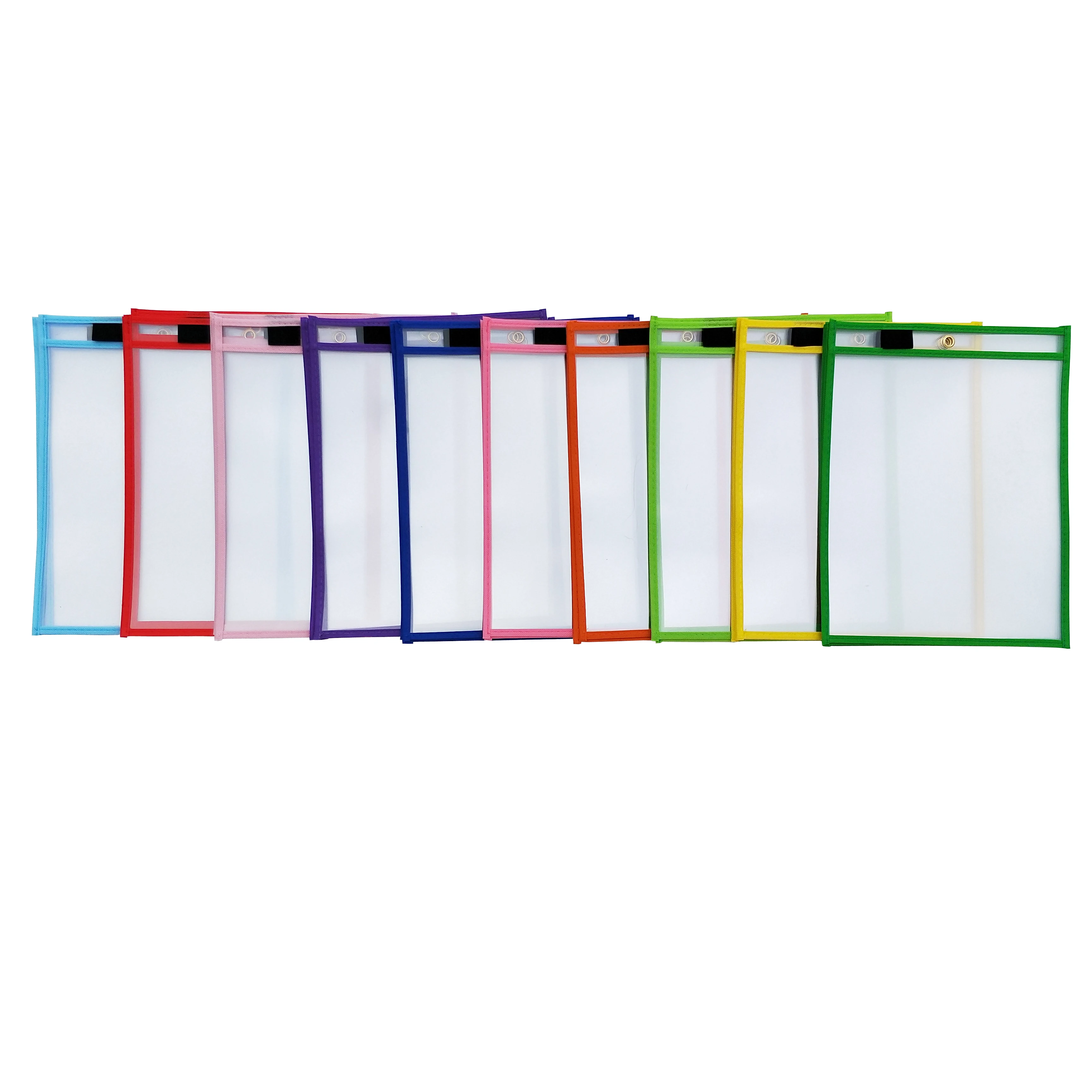Dry Erase Pockets Sleeves Plastic Sleeve for Paper Teacher Classroom Supplies Folders Reusable Sheet Protectors Organization
